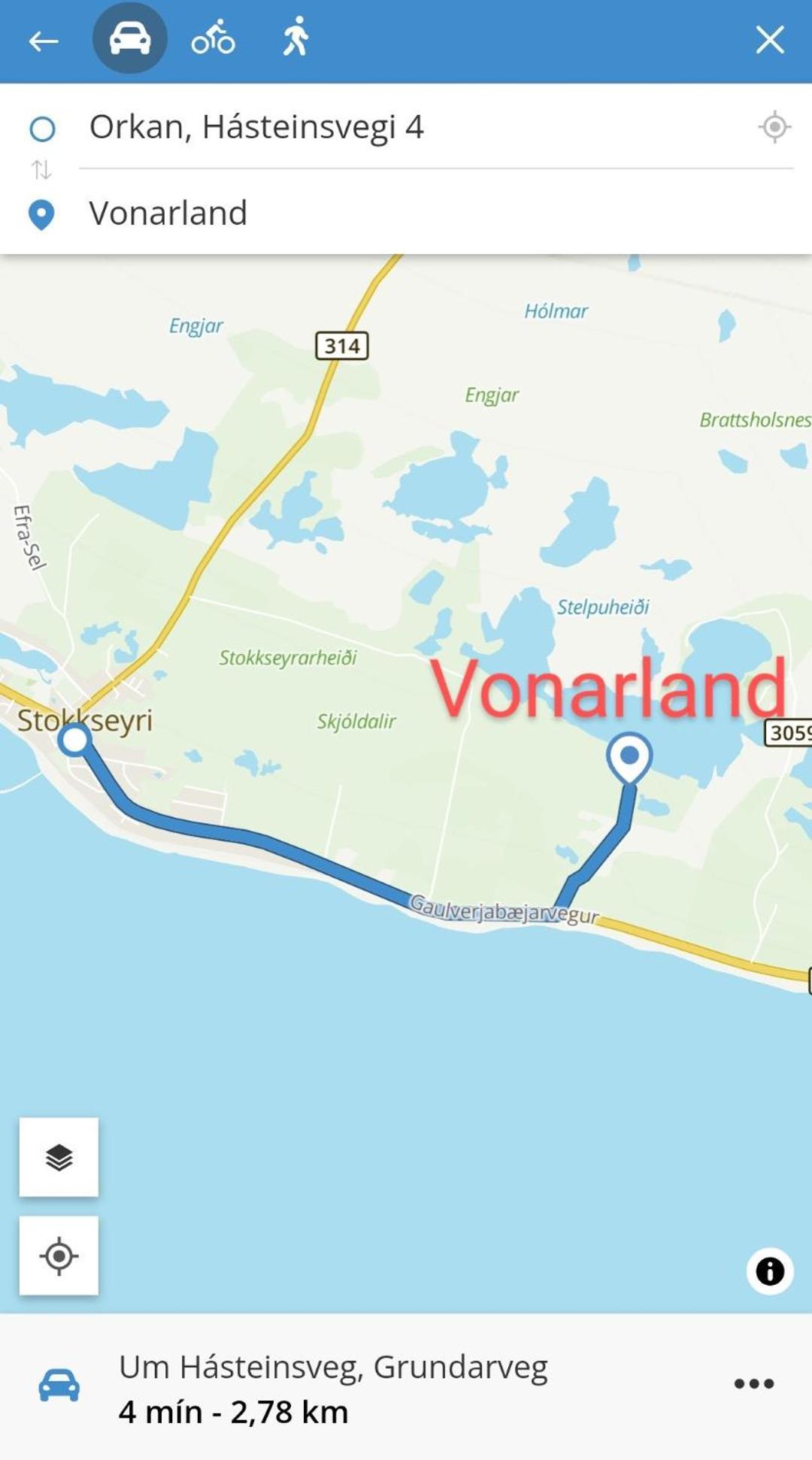 Гостевой дом Vonarland Stokkseyri Экстерьер фото
